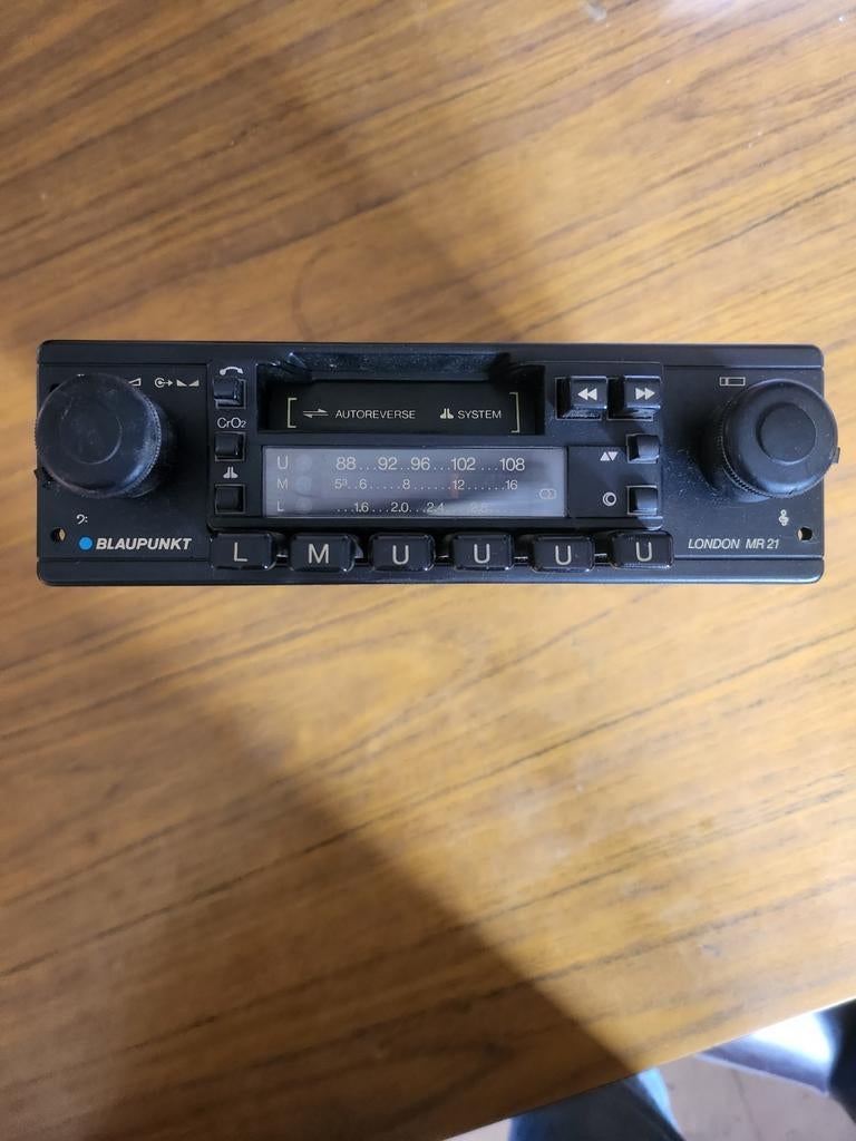 Blaupunkt radiocassette London MR21,Ideaal voor oldtimer., Ophalen
