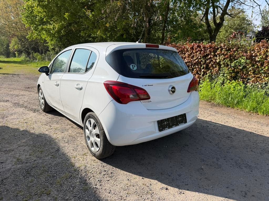 Opel corsa 1.2 benzine 51 Kw,Bj 2017,Euro 6,Airco,5 deurs, Auto's, Opel, Voorwielaandrijving, Stof, Euro 6, Wit