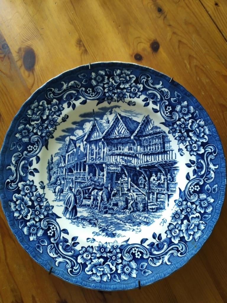 royal tudor ware bord, Antiek en Kunst, Ophalen of Verzenden
