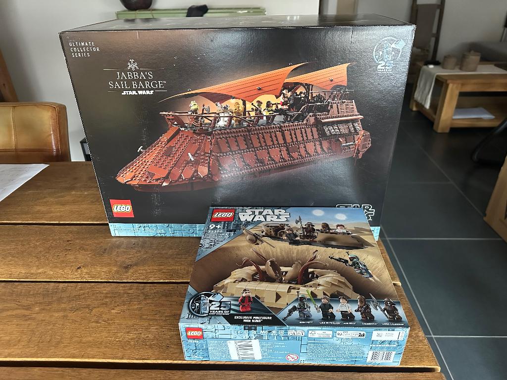 Lego Star Wars Jabba's sail en Desert Skiff 75397 75396, Ophalen of Verzenden, Nieuw, Complete set, Lego