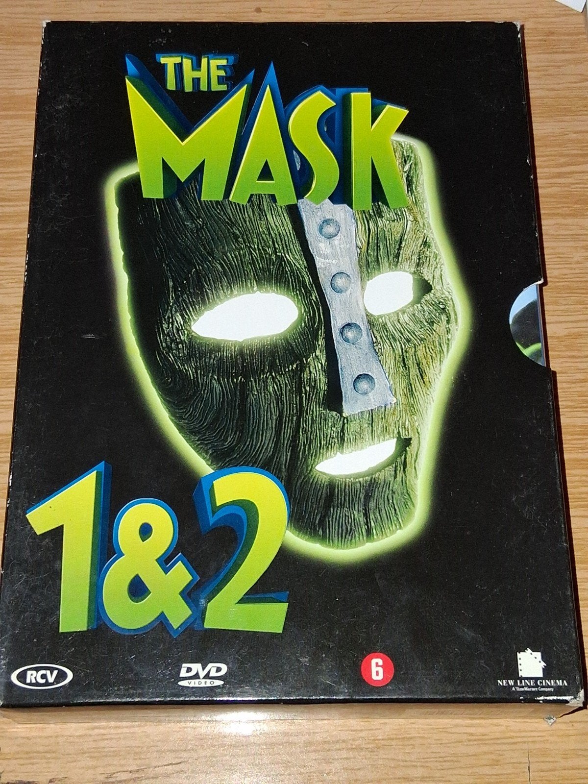 Dvd-box The mask 1 & 2 met oa jim Carey, Cd's en Dvd's, Ophalen of Verzenden, Nederlands, Nederlands