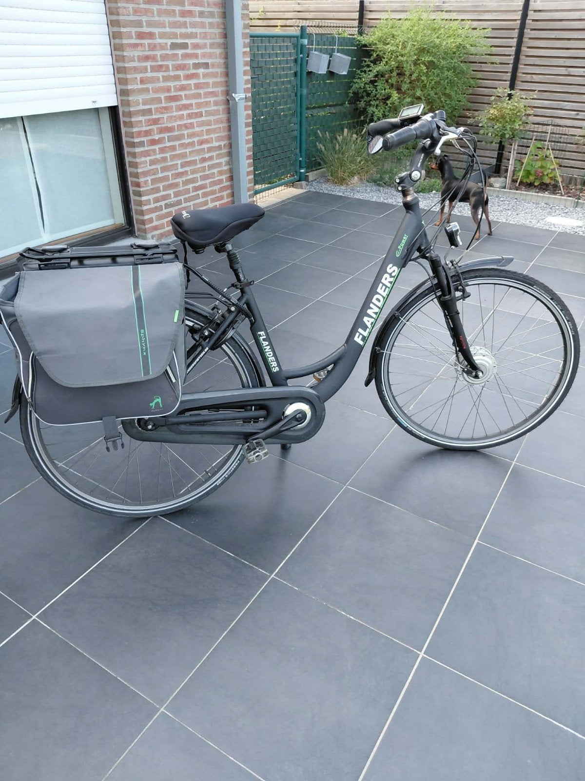 Electrische fiets, Merk Flanders,, 5 jaar oud, maat 46., Fietsen en Brommers, Ophalen