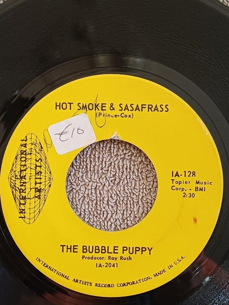 The Bubble Puppy – Hot Smoke & Sasafrass  1969  hard Psych, Originele persing, 7 inch, Ophalen of Verzenden, Zo goed als nieuw