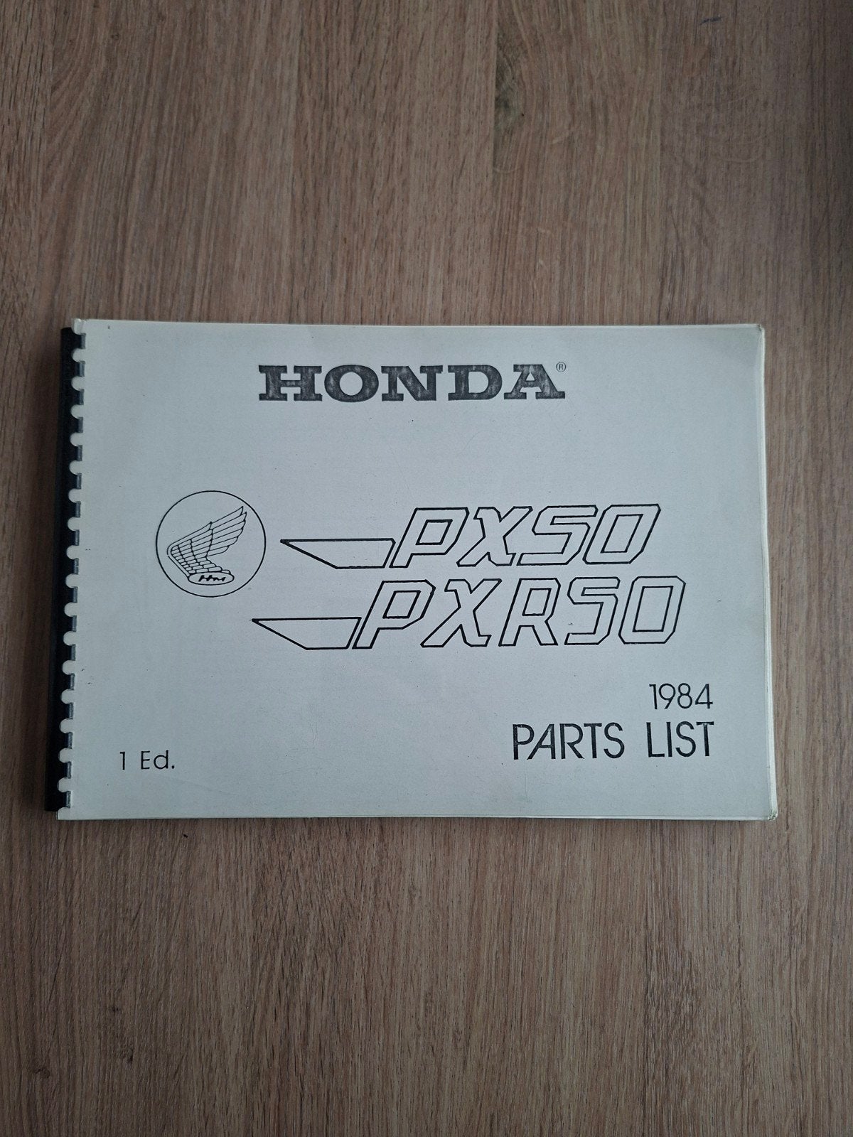 Honda PX , PXR. onderdelenboek, Ophalen of Verzenden, Gebruikt, Overige typen, Honda PX PXR