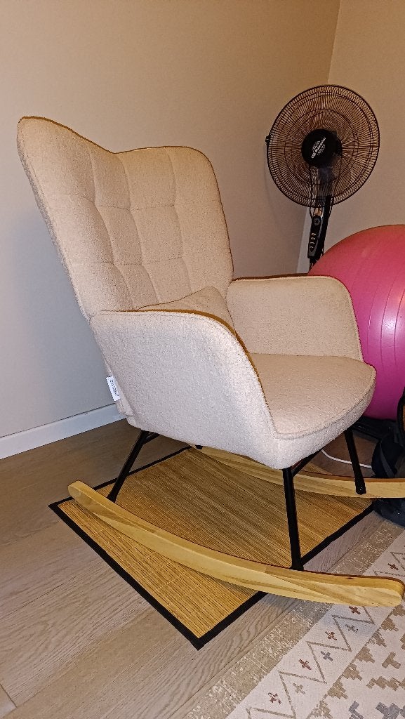 Fauteuil à bascule, Ophalen, Hout, Zo goed als nieuw, Chambre bébé