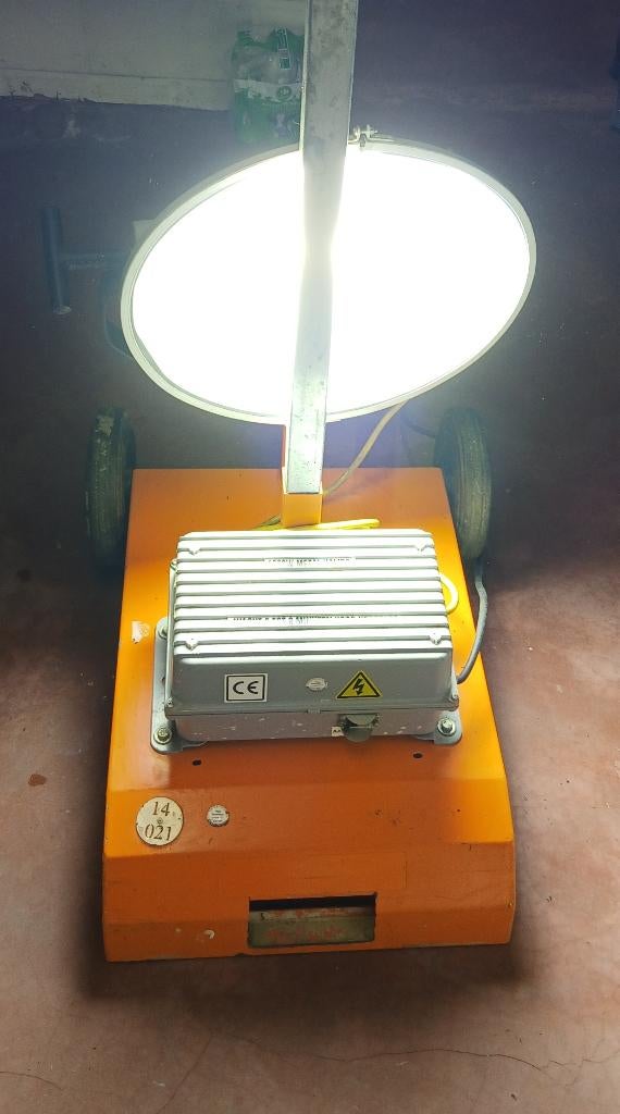 Bouw lamp., Ophalen, Gebruikt, Met statief, Lamp