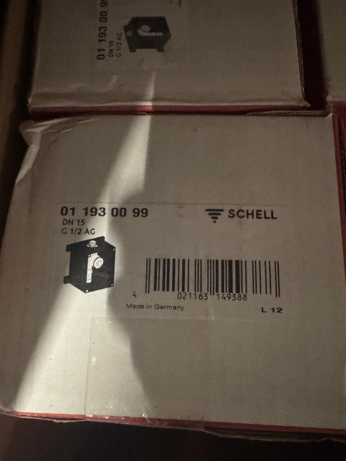 Nieuwe SCHELL COMPACT II Inbouw Urinoirdrukspoeler, Doe-het-zelf en Bouw, Sanitair, Ophalen of Verzenden, Zo goed als nieuw
