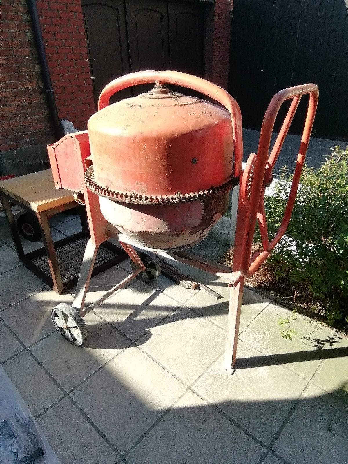 Betonmolen Lescha euromix 125, Doe-het-zelf en Bouw, Ophalen