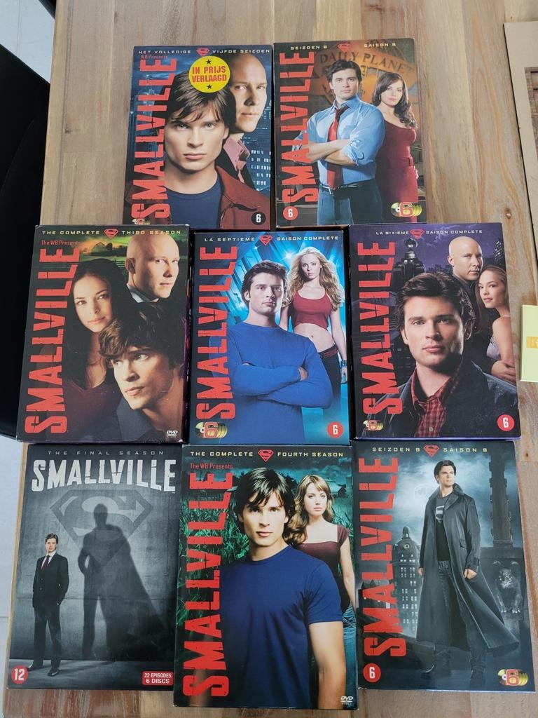 DVD box Smallville (seizoen 3 4 5 6 7 8 9 10), Cd's en Dvd's, Ophalen of Verzenden