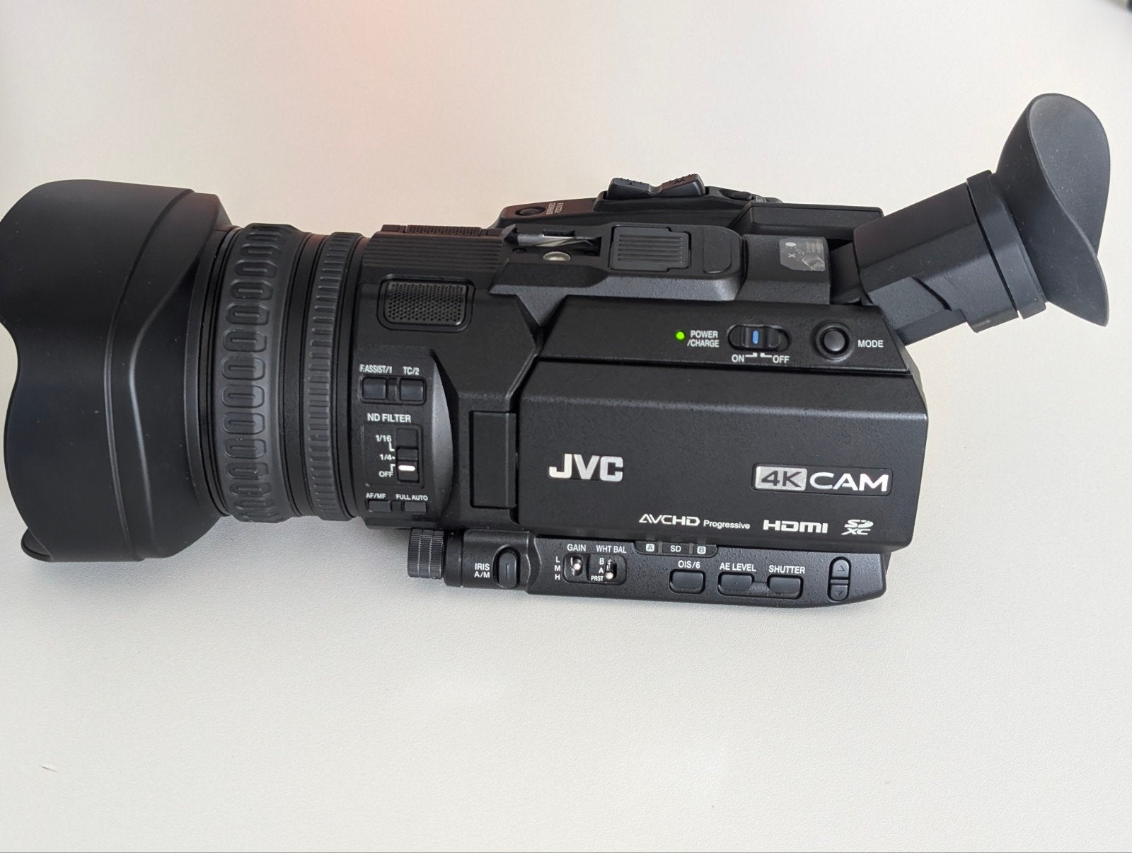 JVC GY-HM170E 4K Ultra HD, Full HD, JVC, Ophalen of Verzenden, Zo goed als nieuw