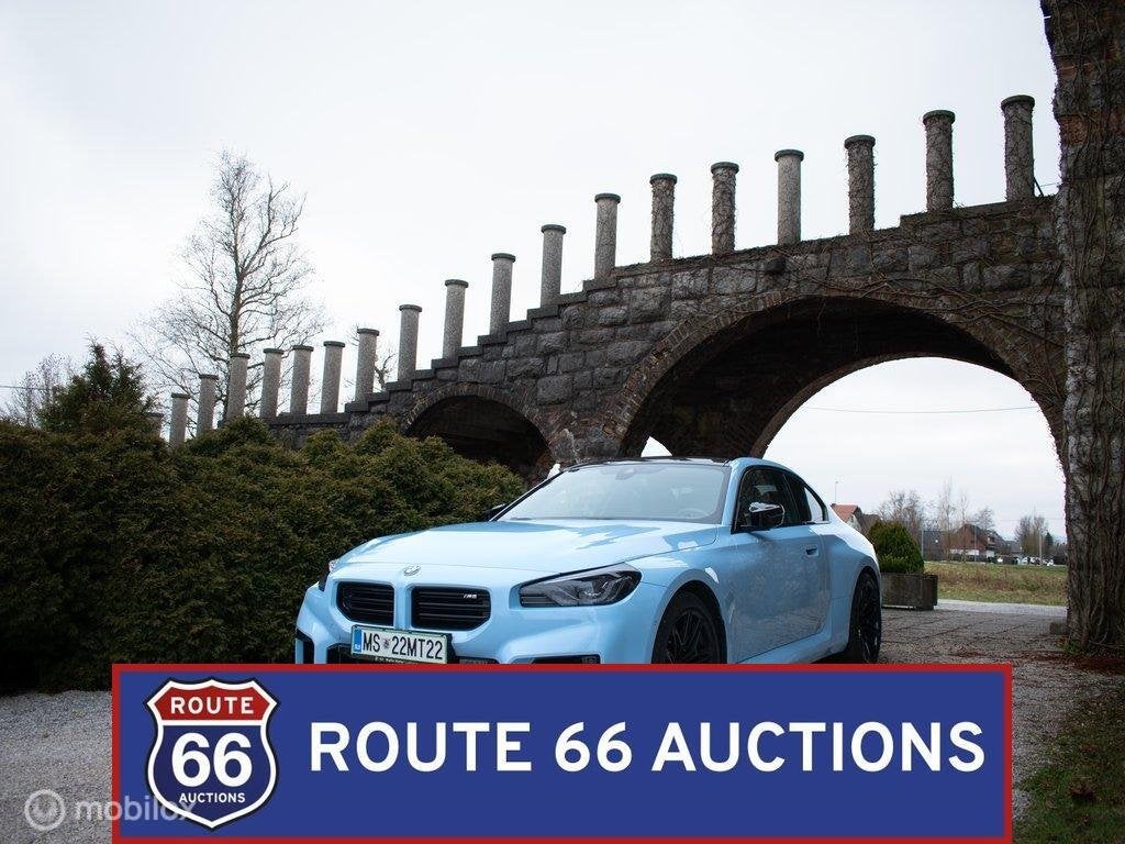BMW M2 | 2023 | Route 66 Auctions, Auto's, BMW, Gebruikt, 2 Reeks, Zwart, Bedrijf
