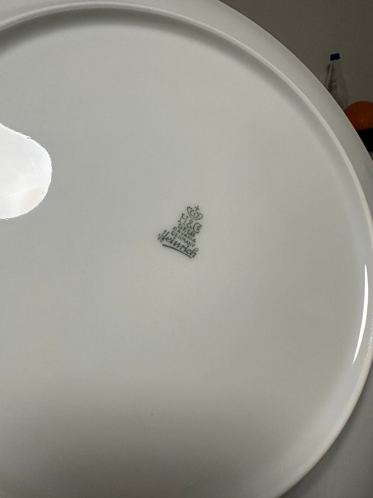 Assiette vintage en porcelaine Heinrich Bavaria, Enlèvement ou Envoi