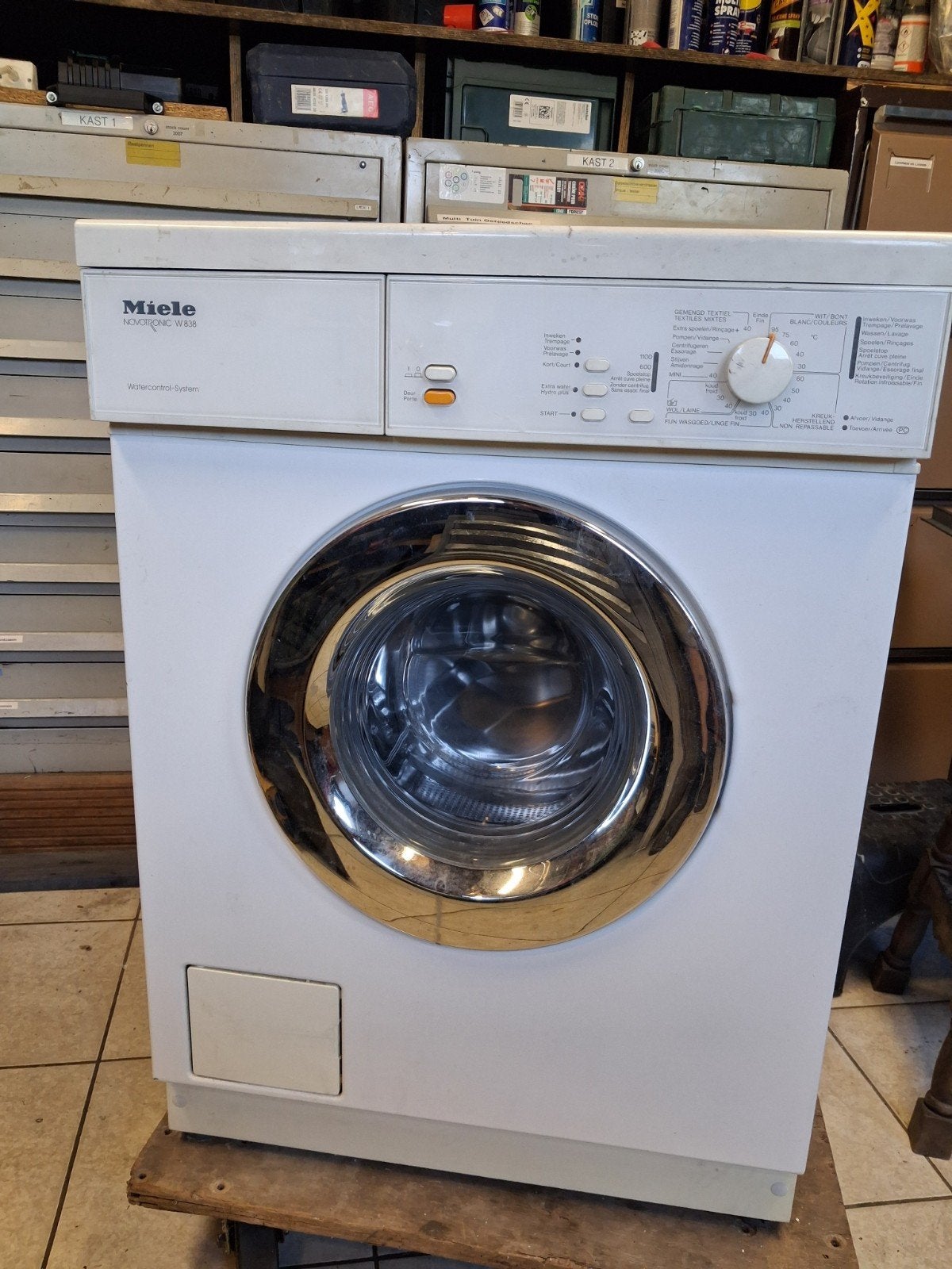 Goedwerkende Miele wasmachine W 838, Elektronische apparatuur, Ophalen