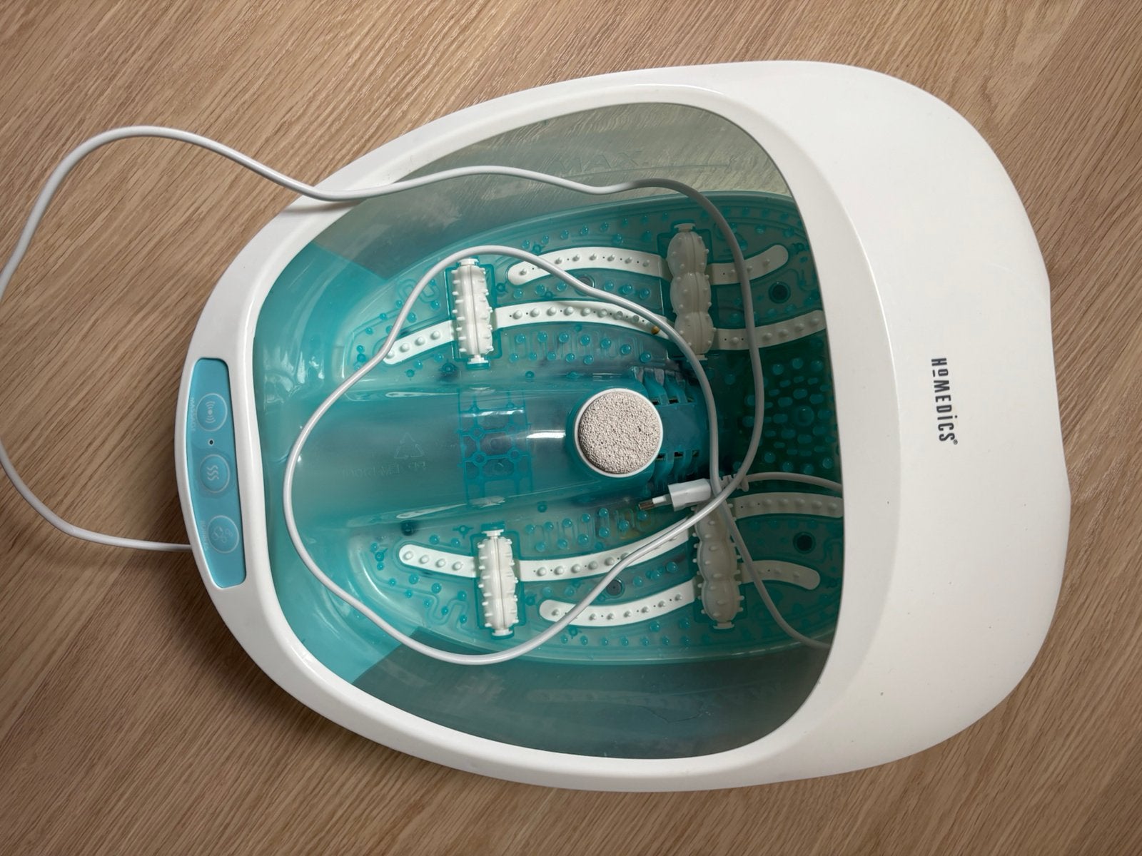 bain de pieds homedics, Enlèvement ou Envoi, Comme neuf