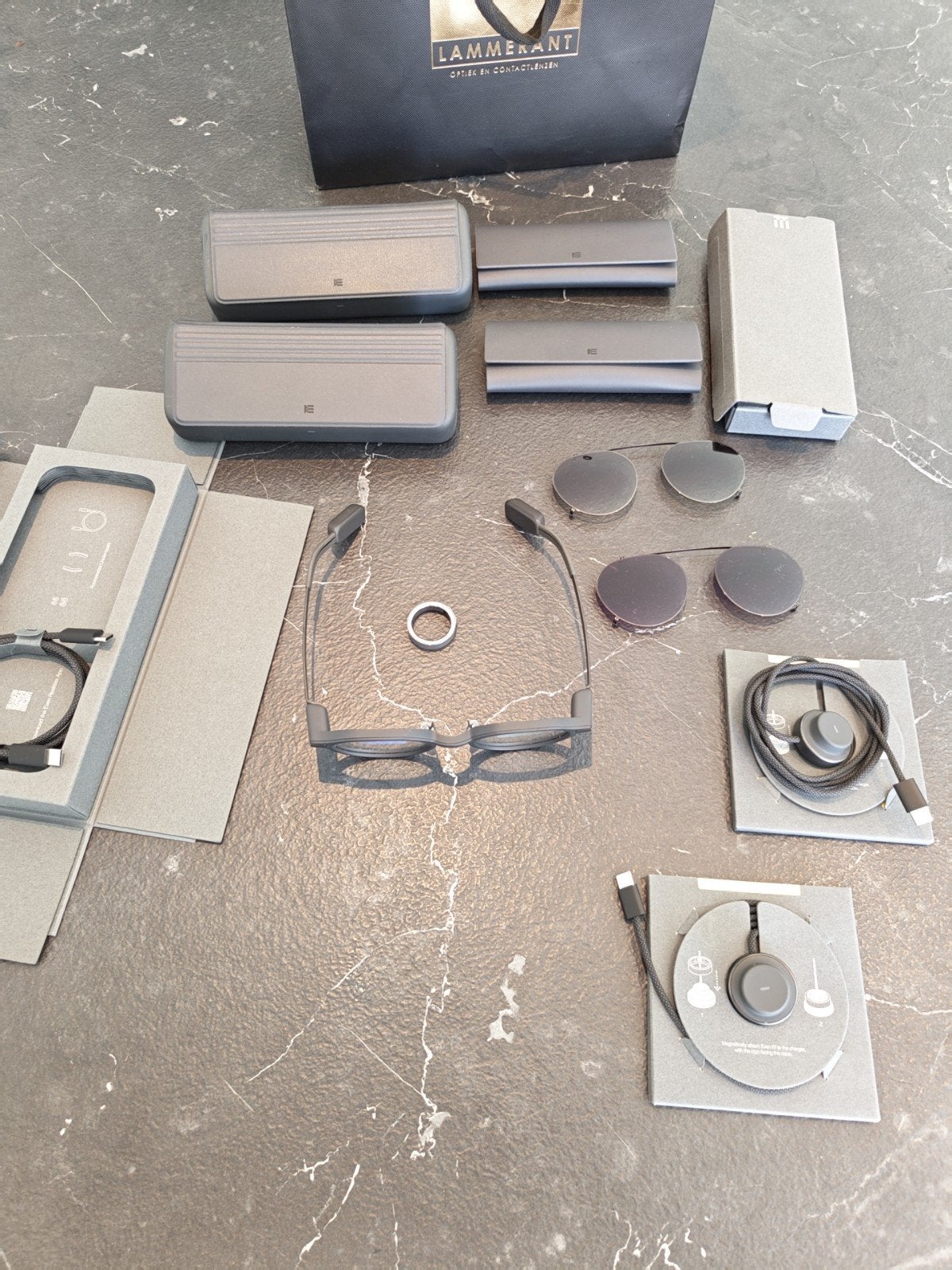 Even Realities G2 AI smart glasses + R1 smart ring, Télécoms, Enlèvement, Comme neuf, Autres accessoires