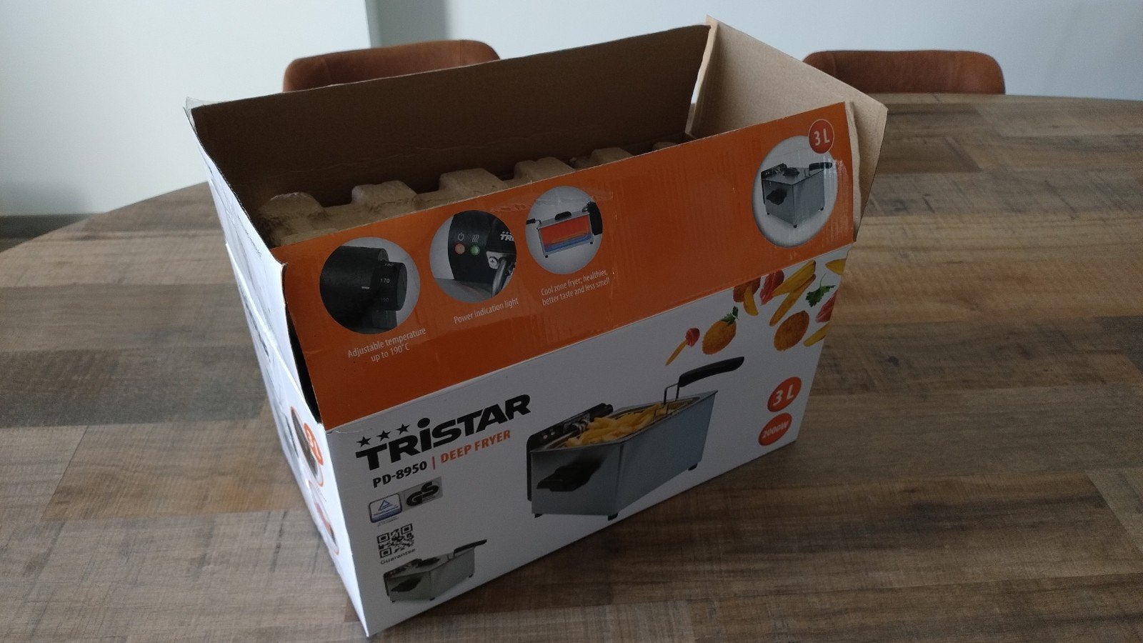 Tristar frituurpot 3L, Electroménager, Friteuses, 2 à 3 litres, Enlèvement, Utilisé