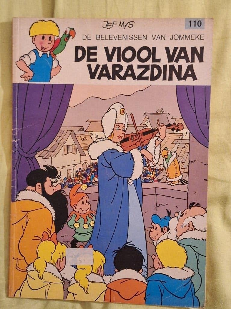 Jommeke 110: de viool van Varazdina, Boeken, Eén stripboek, Ophalen of Verzenden, Gelezen