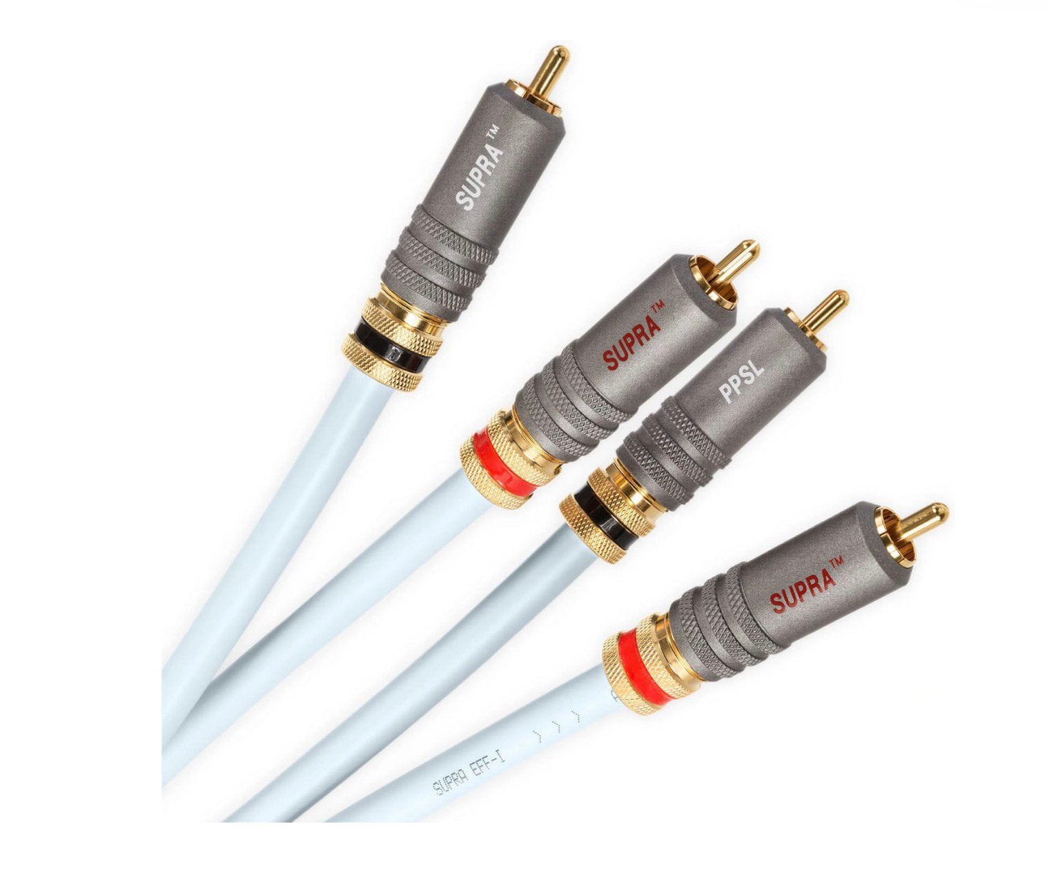 Supra EFF-ISL rca kabel - 1m, Ophalen, Zo goed als nieuw
