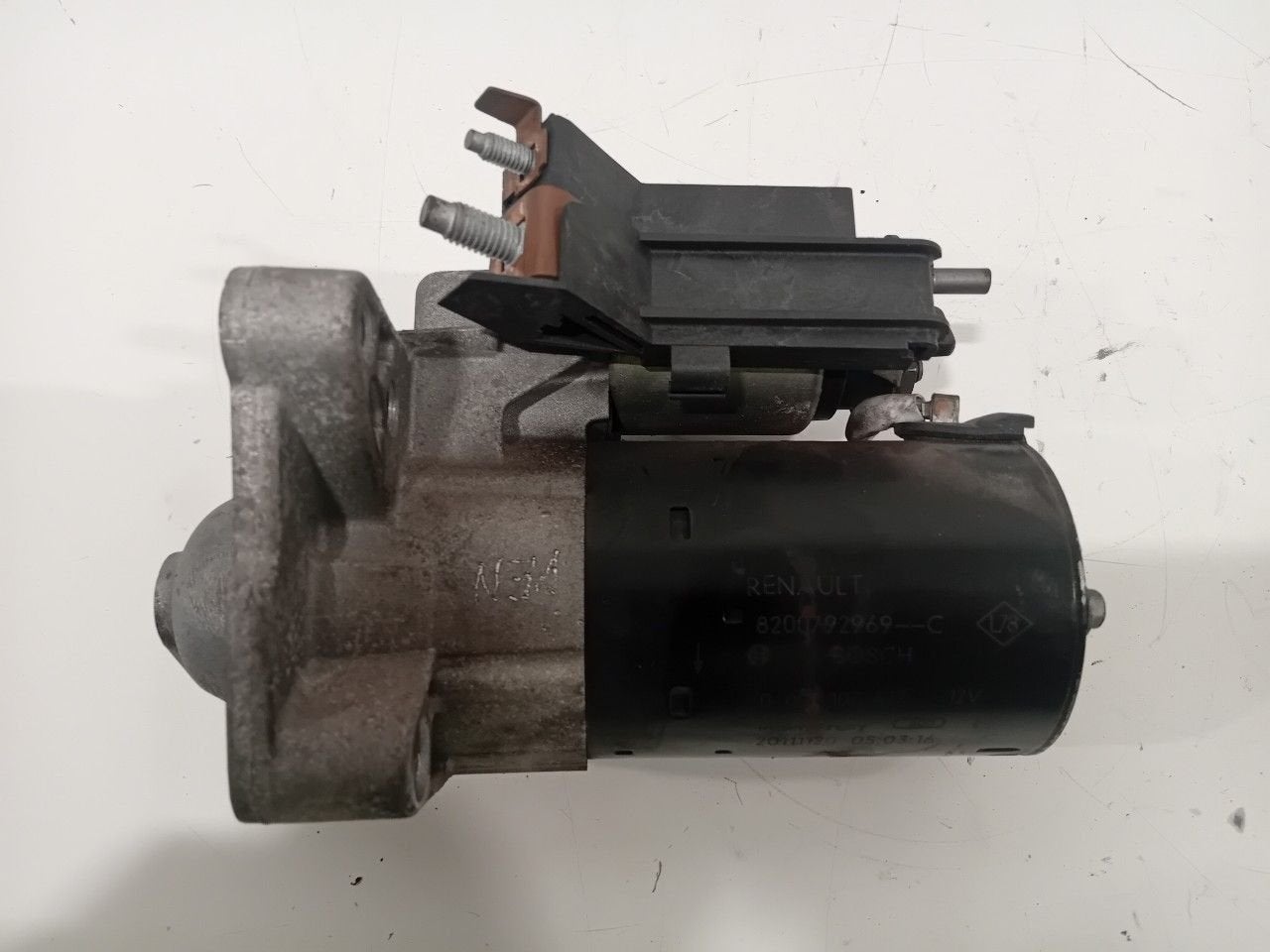 Startmotor Renault Mégane, Onderdelen@venauto.nl, Van der Ven Autorecycling B.V., Gebruikt, Ettenseweg 76, 4706 PB Roosendaal, The Netherlands