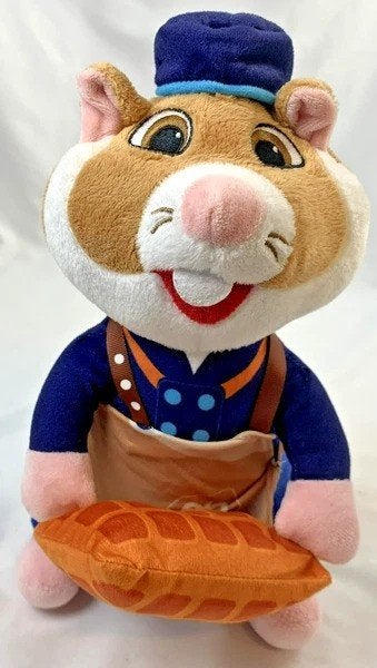 Albert Heijn AH Hamster Baker avec gaufres en peluche 2025, Disney, Albert Heijn, Hamster, Comme neuf