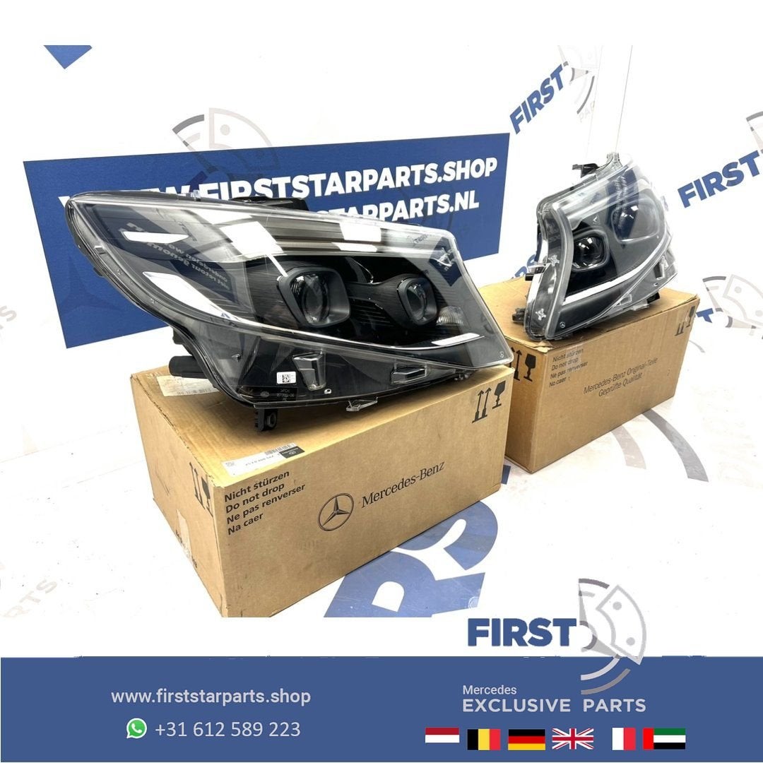 W447 V KLASSE FACELIFT LED MULTIBEAM KOPLAMP SET 2024 VITO O, Gebruikt, -, Ophalen of Verzenden, -