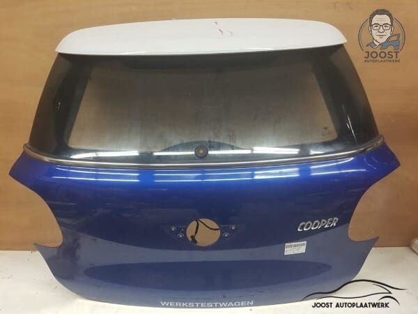 Achterklep met ruit Mini Paceman ('13-'16) Starlight Blue, Arrière, -, Haillon arrière, -