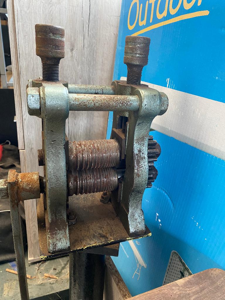 Wals goudsmid zilversmid atelier, Doe-het-zelf en Bouw, Draaibanken, Ophalen, Gebruikt, Metaaldraaibank