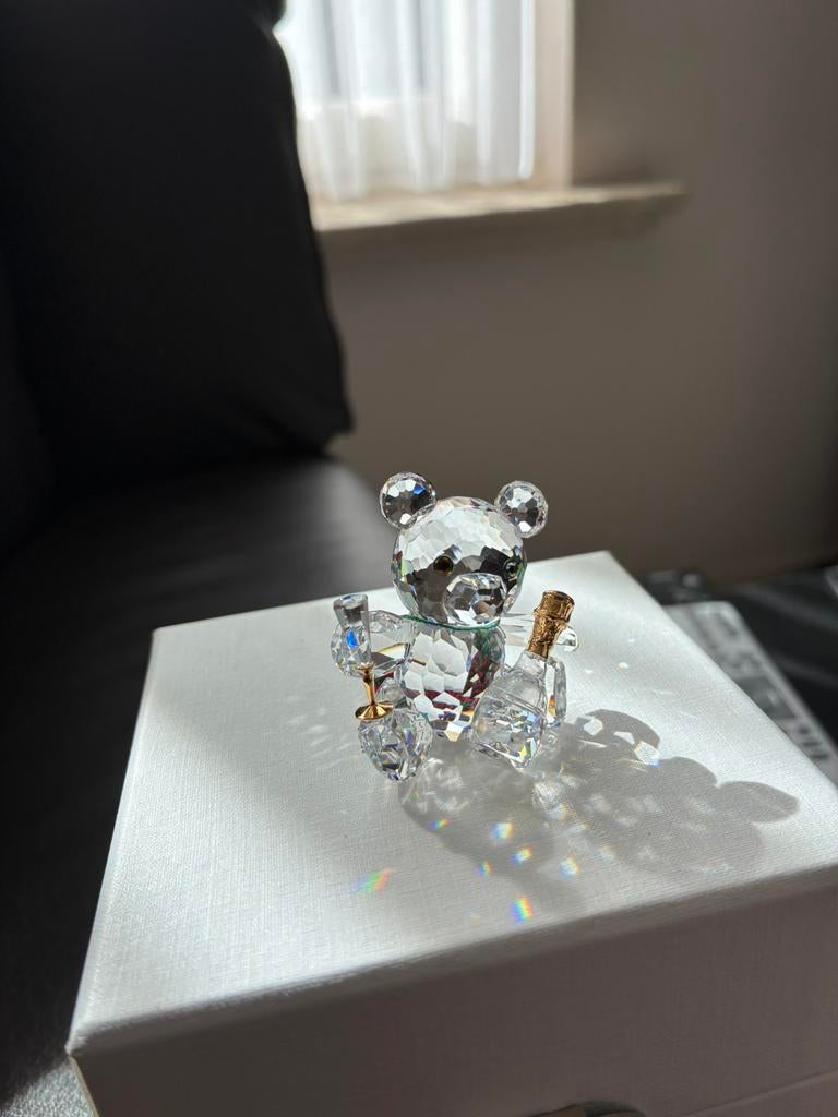 Verschillend swarovski beertjes met doos, Verzamelen, Swarovski, Ophalen, Zo goed als nieuw