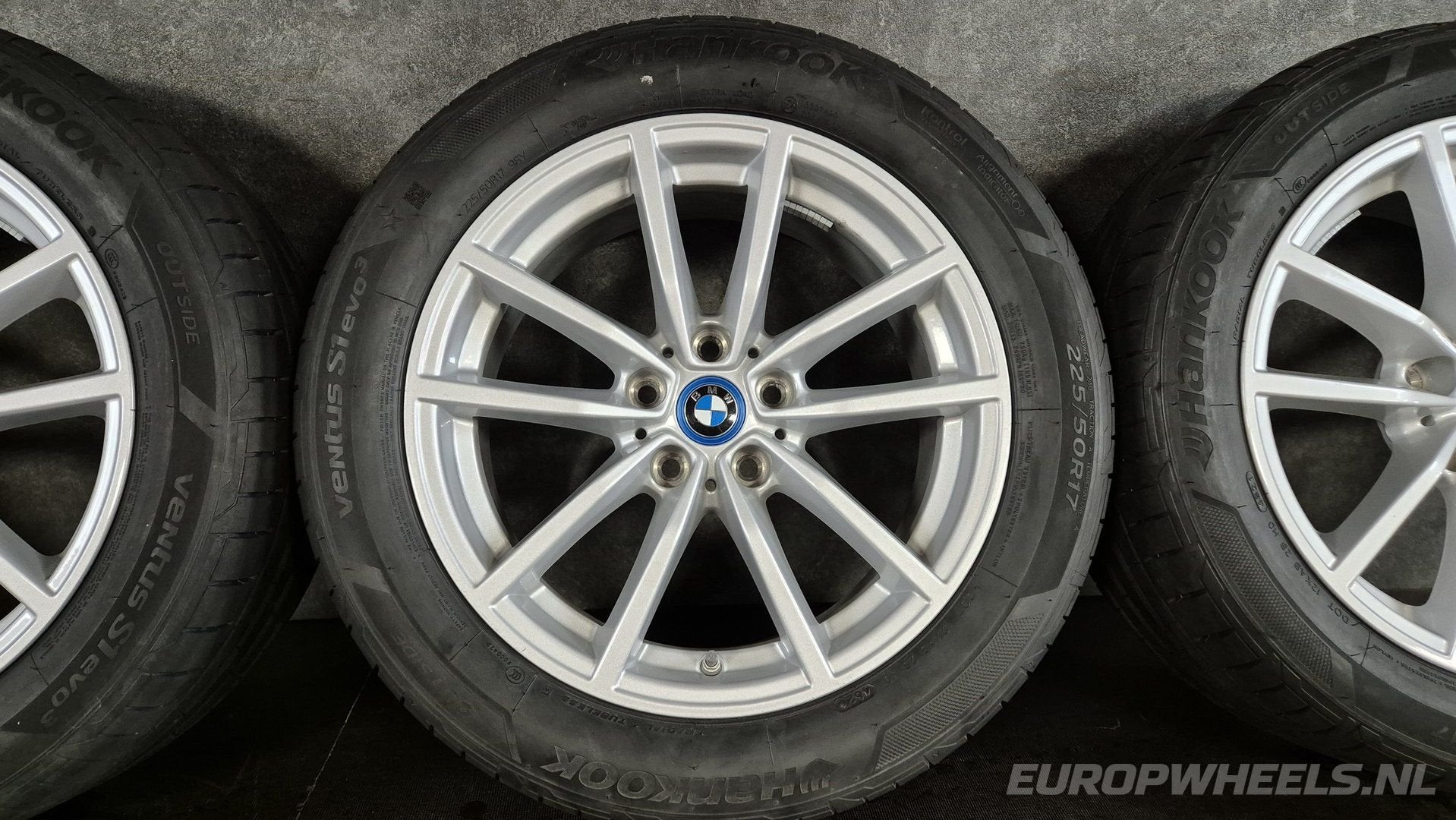 17 inch BMW velgen 3 serie G20 G21 zomerbanden 778 EVO, Gebruikt, -, -, Banden en Velgen