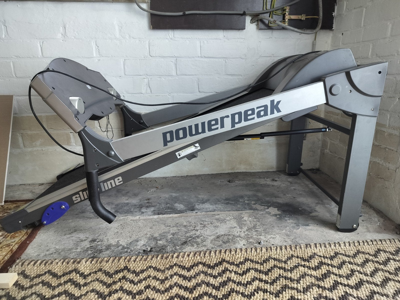 Powerpeak Slim Line Loopband (Inklapbaar & Helemaal Compleet, Sport en Fitness, Overige typen, Zo goed als nieuw, Hardlopen, Ophalen