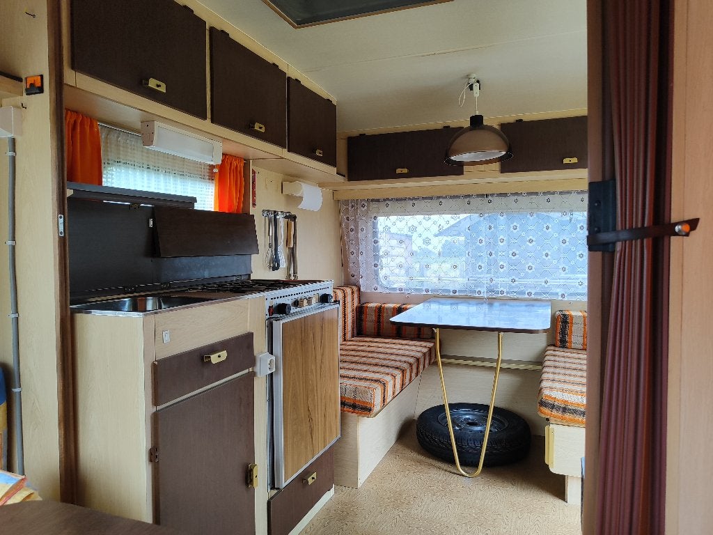 Caravan rijklaar Roller Rafaël 202, Caravanes & Camping, Caravanes, Jusqu'à 4 m, Particulier, Fenêtres ouvrantes, Lit transversal
