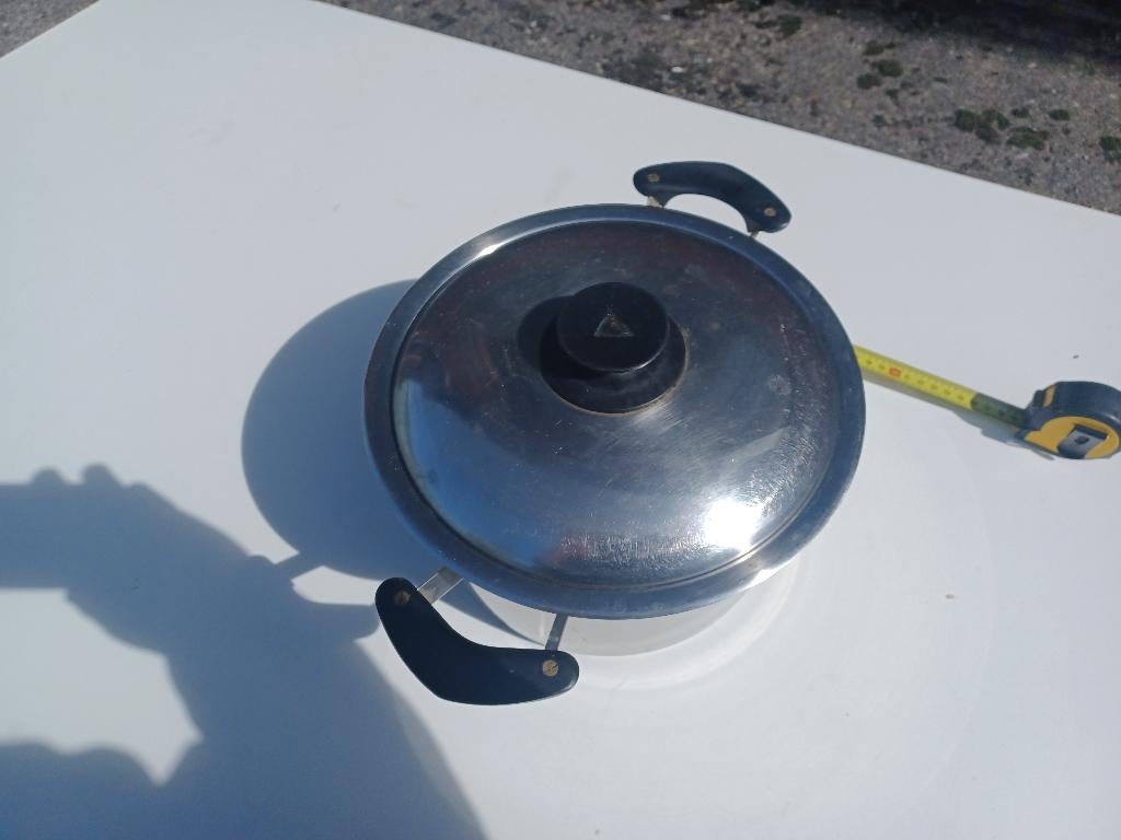 Hoogwaardige AMC RVS Kookpan, Huis en Inrichting, Ophalen, Gebruikt, Inox, Kookpan of Snelkookpan