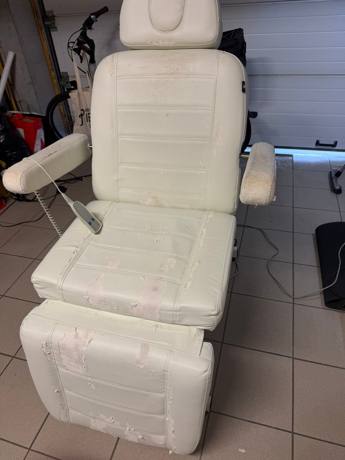 Pedicure stoel, Ophalen, Gebruikt