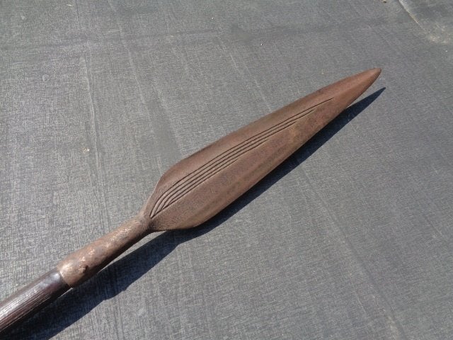 Kunst , hand arbeid , Afrikaans , L = 205 cm., Afrika, 205 cm, Handgemaakt, Ophalen