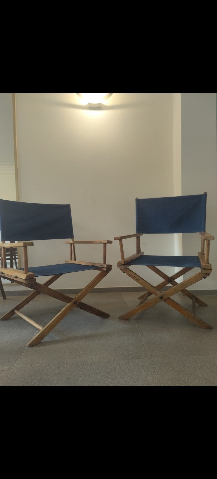 Chaises régisseurs duo, Enlèvement