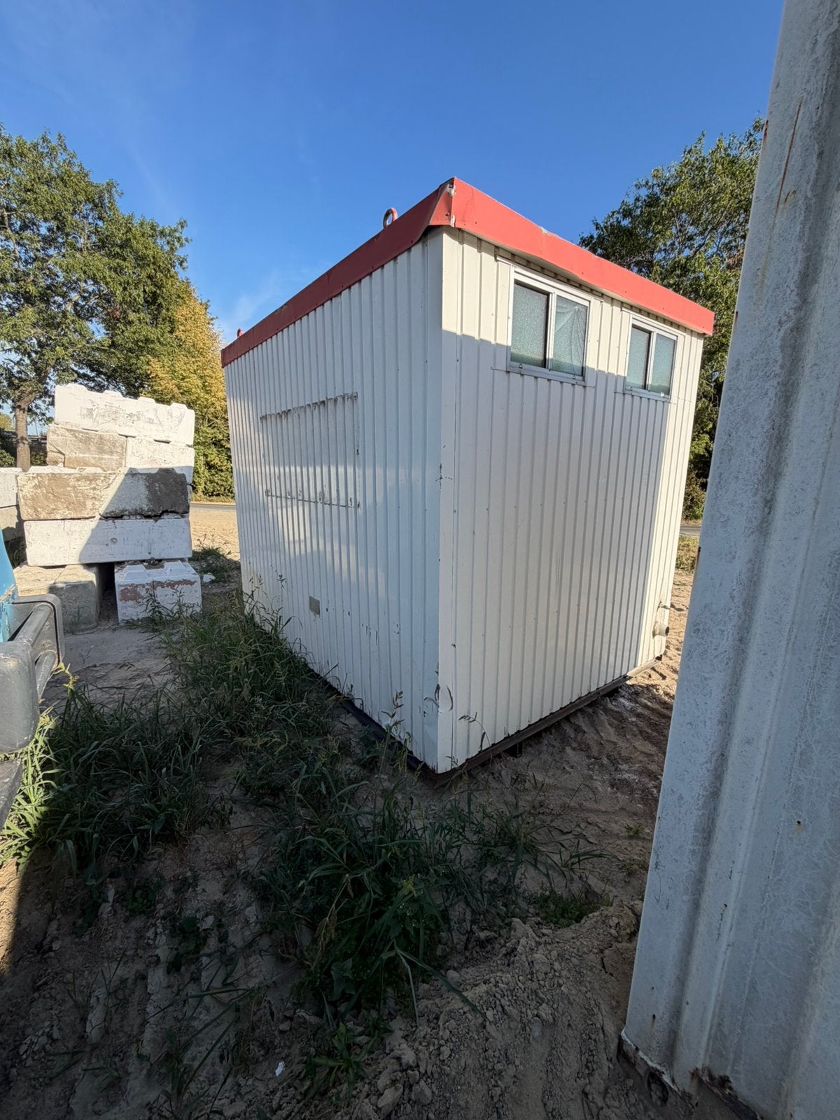 Wc container, Enlèvement
