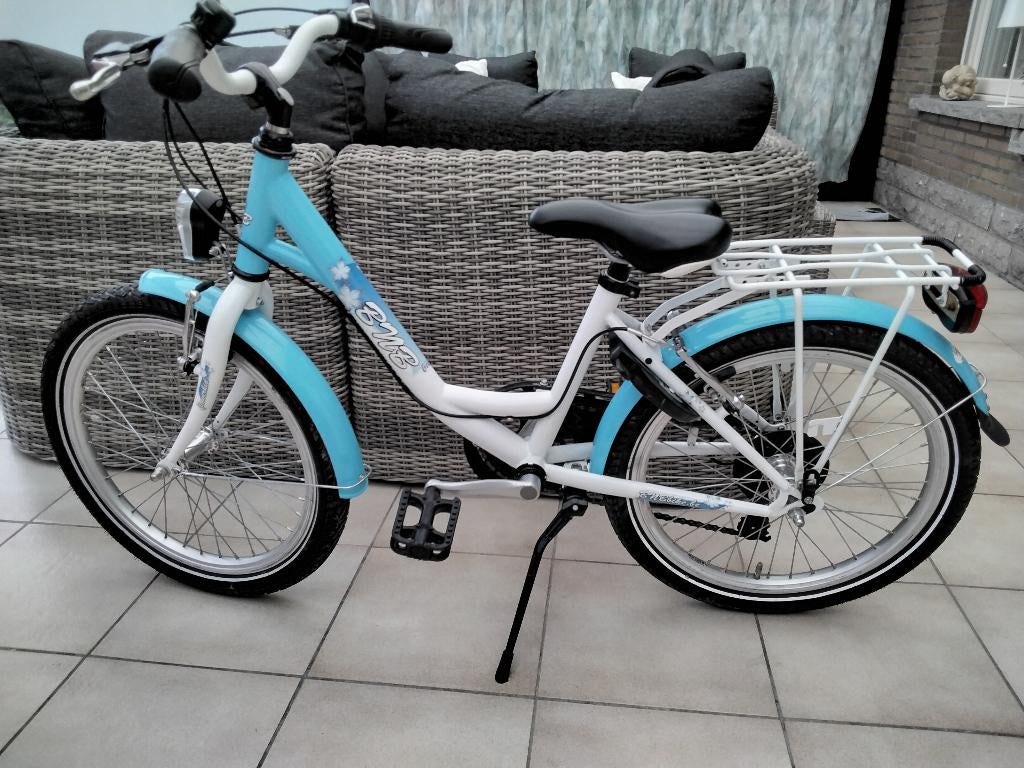 MEISJESFIETS BNB 20 INCH, Fietsen en Brommers, Ophalen, Velgrem, Versnellingen, Zo goed als nieuw