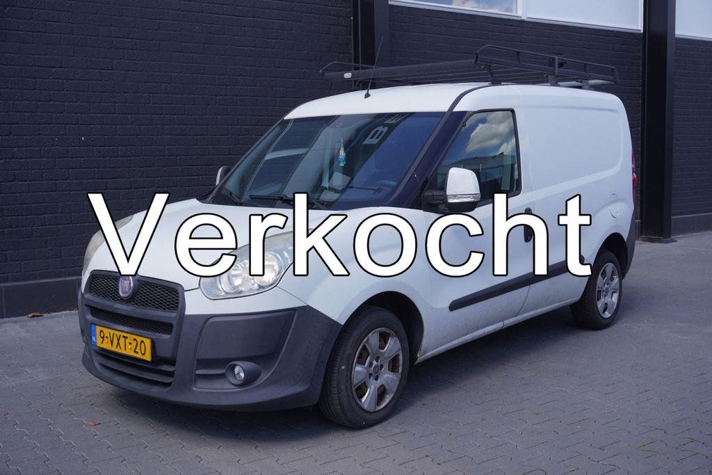 Fiat Doblò Cargo 1.3 MultiJet SX - Airco - Imperiaal  - € 1., Auto's, Wit, Bedrijf, 133 g/km, Parkeersensor