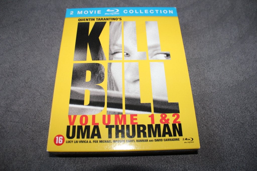 Blu-ray Kill Bill 1 & 2, Action, Enlèvement ou Envoi, Anglais, Film