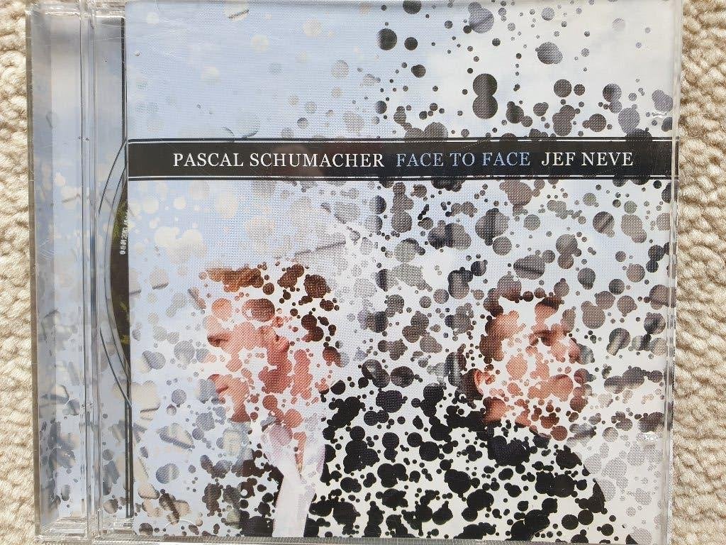 Jef Neve & Pascal Schumacher: Face to Face - cd, Cd's en Dvd's, Cd's | Jazz en Blues, Ophalen of Verzenden, Zo goed als nieuw