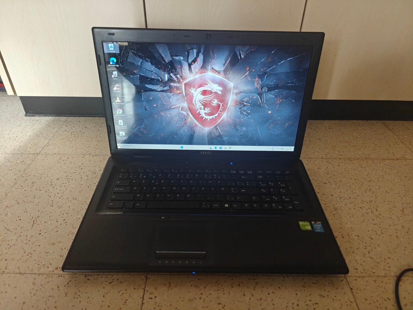 MSI laptop  i7, Computers en Software, Ophalen of Verzenden, SSD