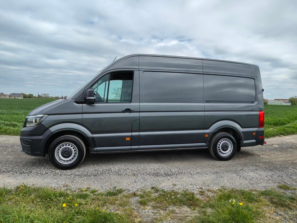 Volkswagen Crafter L3H3 177 pk automaat, Auto's, Bestelwagens en Lichte vracht, Bedrijf, Trekhaak, Volkswagen, Automaat, Ophalen