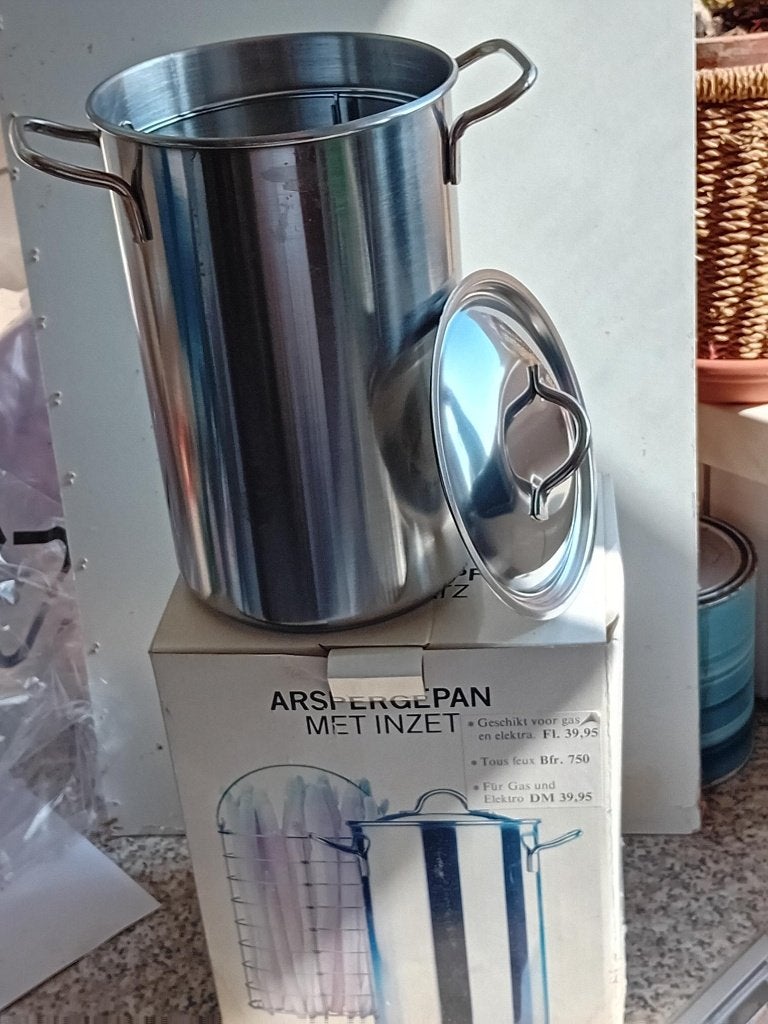 Aspergepan, Huis en Inrichting, Keuken | Potten en Pannen, Ophalen, Nieuw, Inox, Kookpan