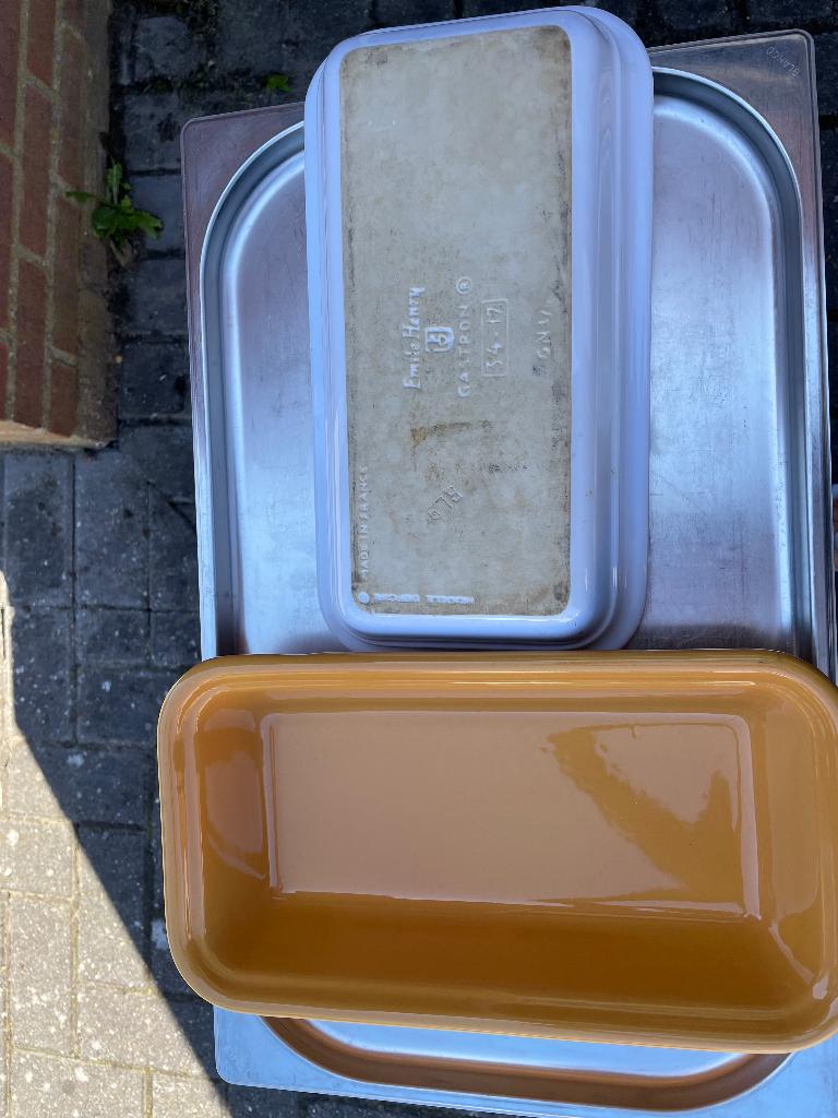Porcelein ovenschalen gastronorm, Zakelijke goederen, Ophalen, Overige typen