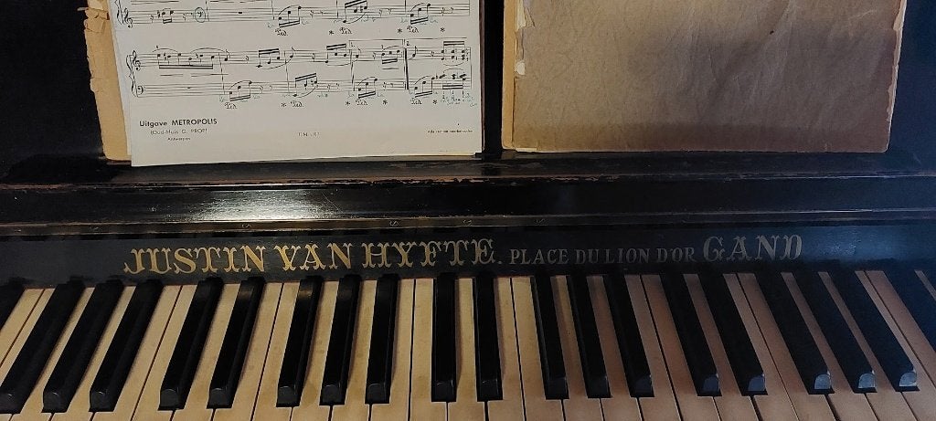 piano, Musique & Instruments, Pianos, Enlèvement, Utilisé, Noir, Piano