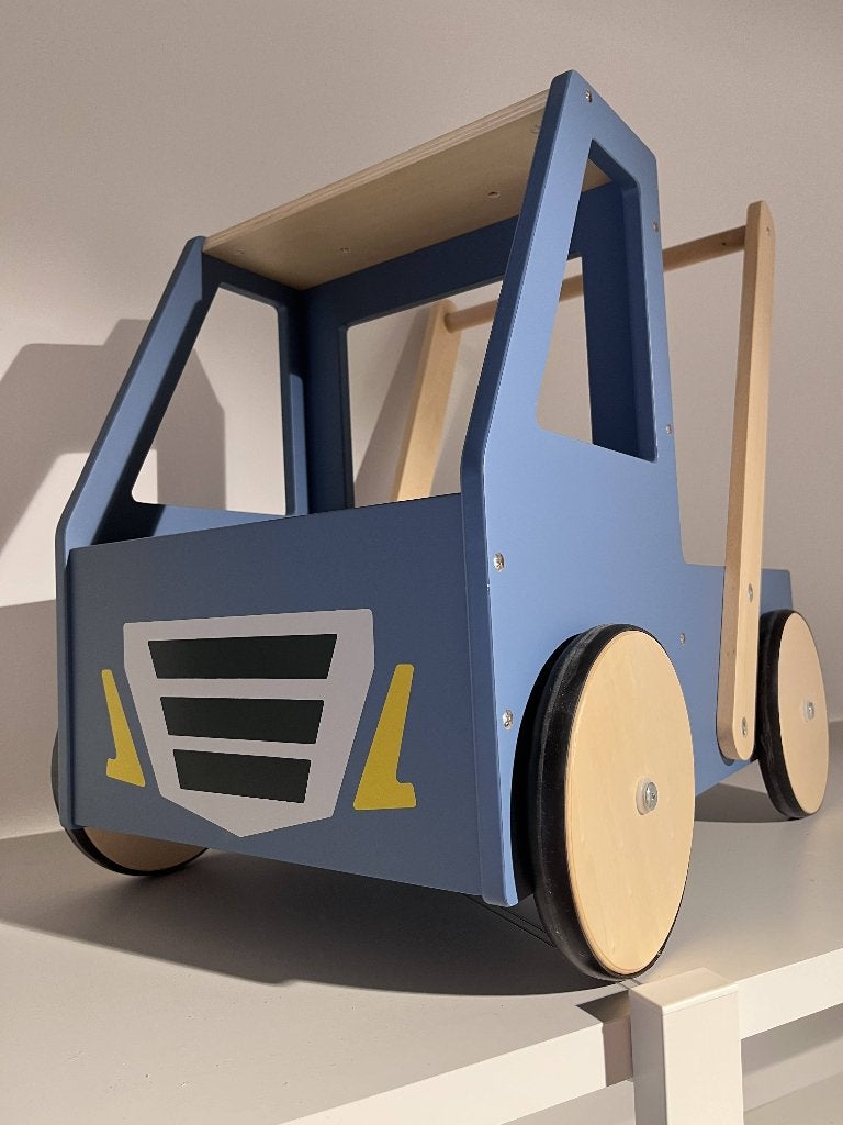 Kid’s Concept Walker Truck Aiden houten loopwagen, Kinderen en Baby's, Ophalen, Nieuw, Duw- of Trekspeelgoed