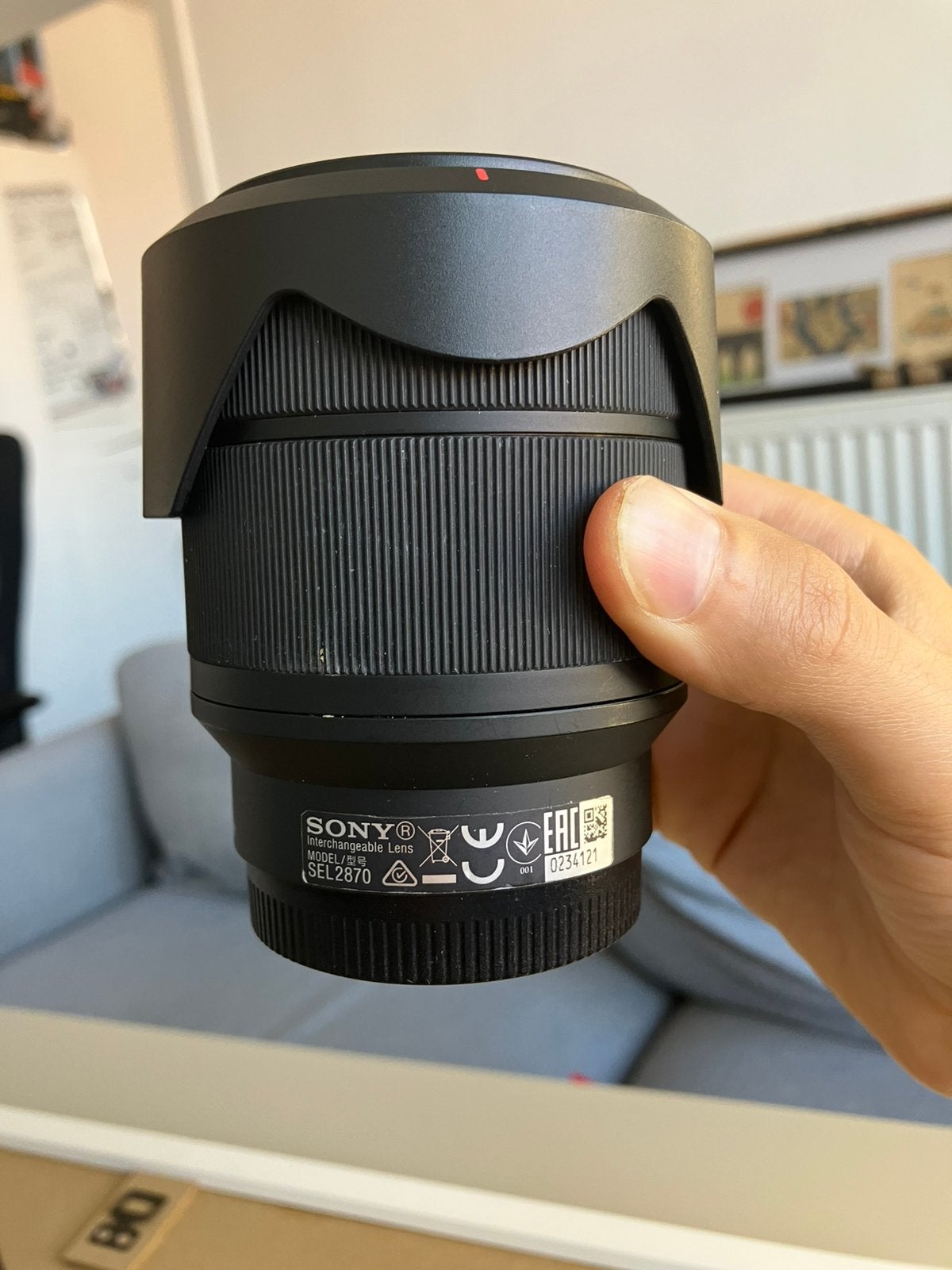 Sony FE lens  28-70mm filtermaat= 55mm, Audio, Tv en Foto, Ophalen of Verzenden, Zo goed als nieuw, Sony, Beeldstabilisatie