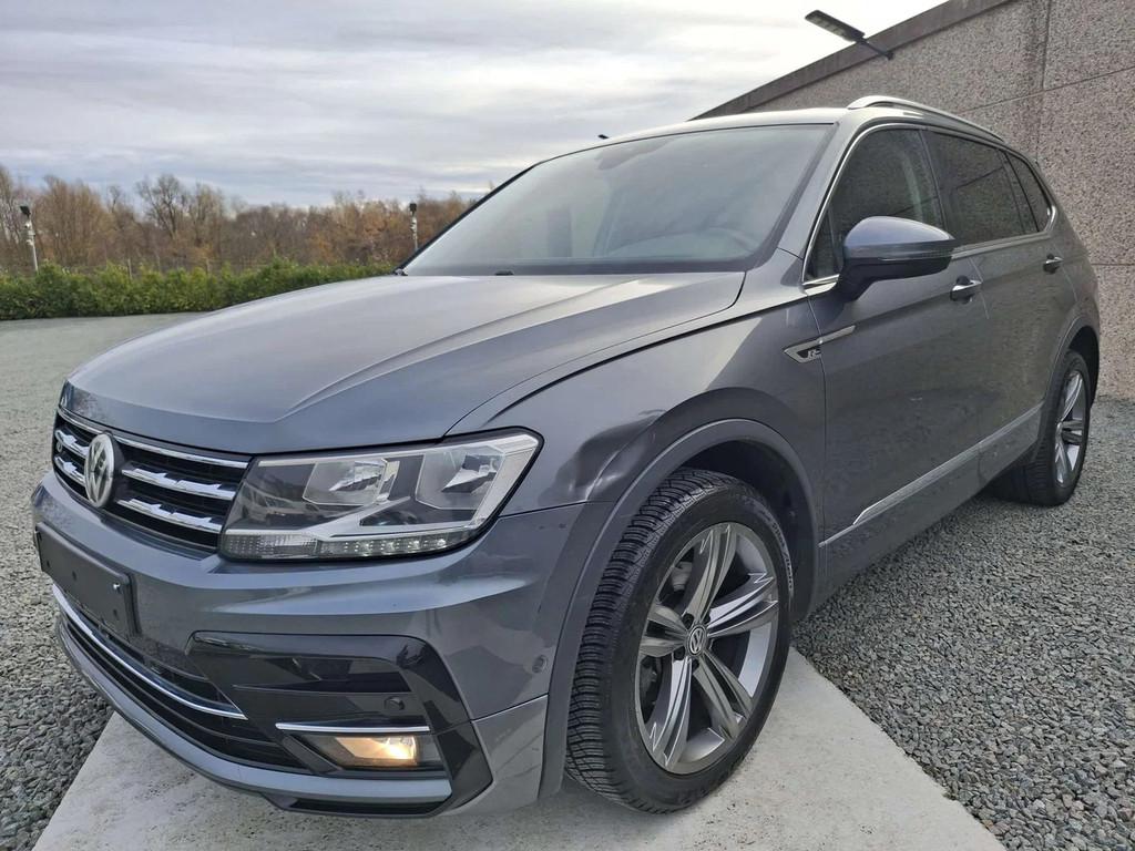 Volkswagen Tiguan Allspace R Line 4motion 7places (bj 2018), Auto's, Automaat, Gebruikt, 7 zetels, Leder
