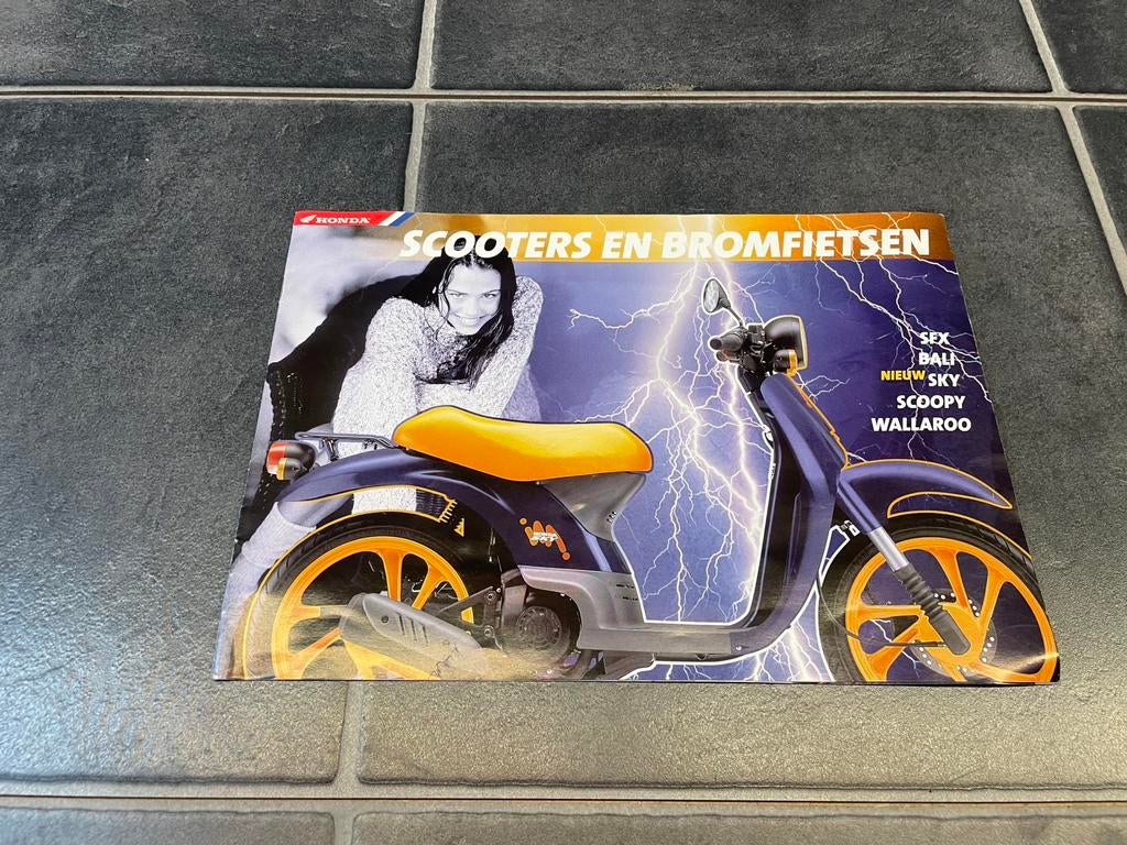 Honda wallaroo folder, Fietsen en Brommers, Ophalen of Verzenden, Zo goed als nieuw