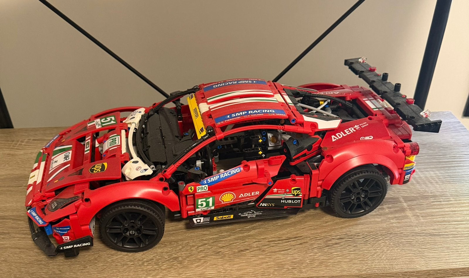 LEGO Technic Ferrari 488 GTE “AF Corse #51”, Ophalen of Verzenden, Zo goed als nieuw, Lego, Technic